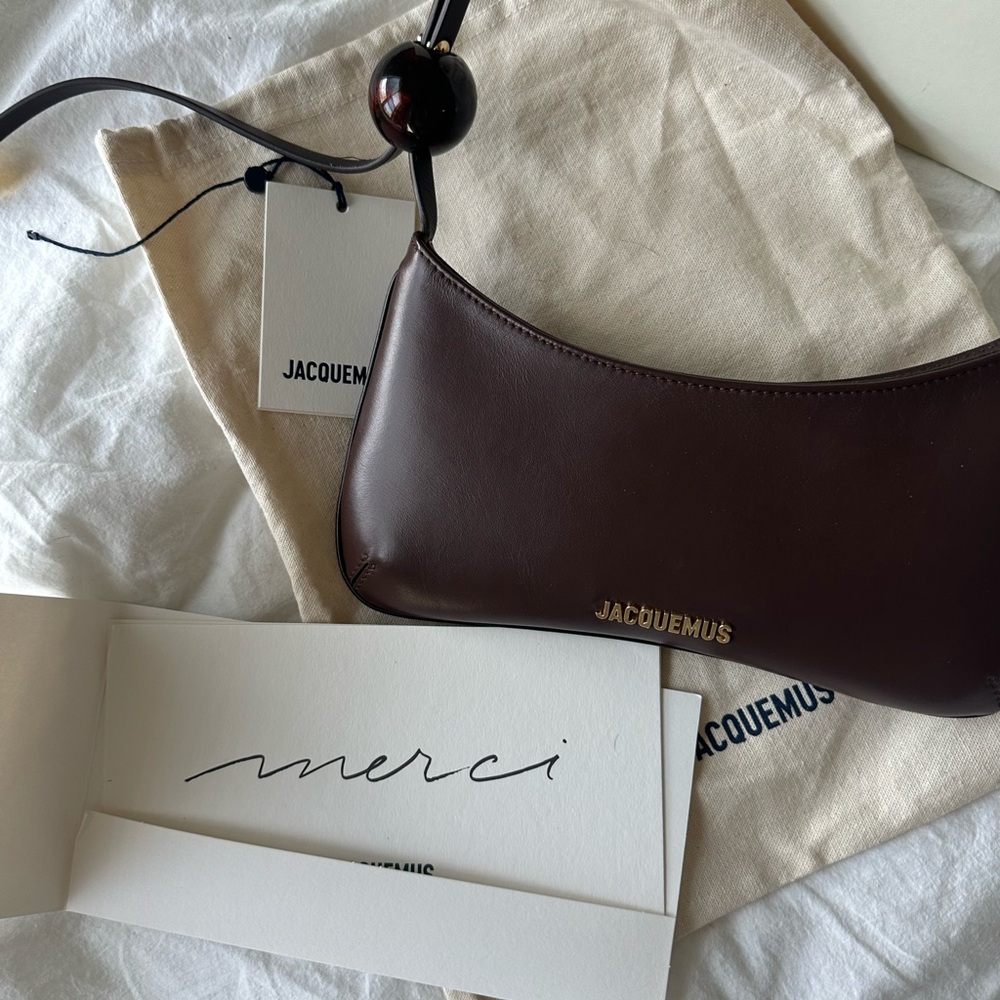 Jacquemus Brown Leather Bag - Picture 7 of 13
